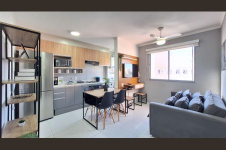 Sala de apartamento para alugar com 1 quarto, 30m² em Barra Funda, São Paulo