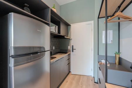 Studio à venda com 27m², 1 quarto e sem vaga Studio à venda com 27m², 1 quarto e sem vagaCozinha