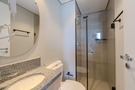 Studio à venda com 27m², 1 quarto e sem vaga Studio à venda com 27m², 1 quarto e sem vagaBanheiro