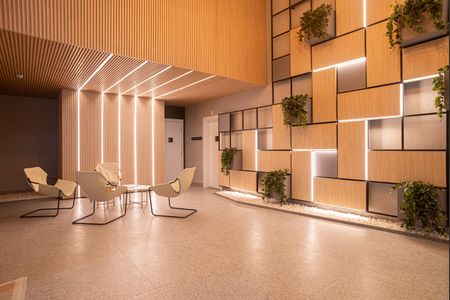 Studio à venda com 27m², 1 quarto e sem vaga Studio à venda com 27m², 1 quarto e sem vagaHall de entrada