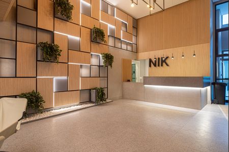 Studio à venda com 27m², 1 quarto e sem vaga Studio à venda com 27m², 1 quarto e sem vagaHall de entrada