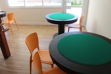 Apartamento à venda com 63m², 2 quartos e 2 vagasSalão de jogos