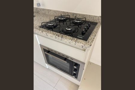 Cozinha de apartamento para alugar com 2 quartos, 57m² em Campestre, Santo André