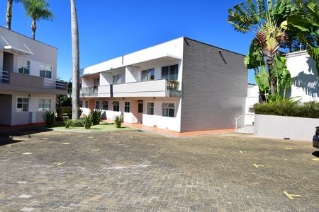 Casa de condomínio à venda com 62m², 1 quarto e 2 vagasFachada do bloco