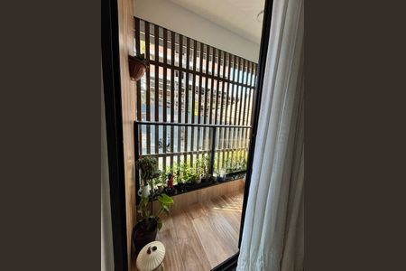 Apartamento para alugar com 25m², 1 quarto e sem vagaVaranda