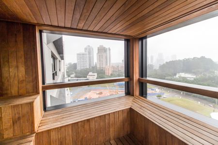 Apartamento à venda com 25m², 1 quarto e 1 vaga Apartamento à venda com 25m², 1 quarto e 1 vagaSaúna