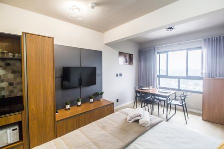 Apartamento à venda com 25m², 1 quarto e 1 vaga Apartamento à venda com 25m², 1 quarto e 1 vagaSala