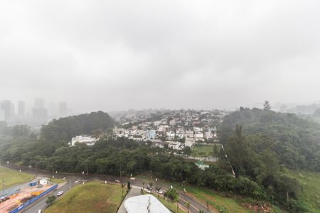 Vista da Sala de apartamento à venda com 1 quarto, 25m² em Melville Empresarial Ii, Barueri