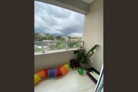 Varanda de apartamento à venda com 2 quartos, 84m² em Palmeiras, Belo Horizonte