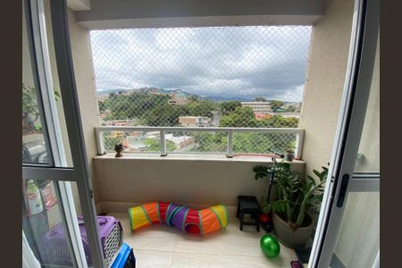 Varanda de apartamento à venda com 2 quartos, 84m² em Palmeiras, Belo Horizonte