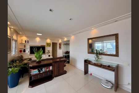 Sala  de apartamento à venda com 3 quartos, 130m² em Chácara Santo Antônio (zona Sul), São Paulo