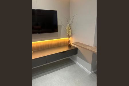 Sala de apartamento à venda com 1 quarto, 27m² em Moema, São Paulo