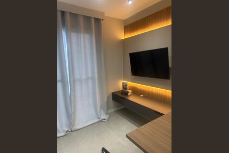 Sala de apartamento à venda com 1 quarto, 27m² em Moema, São Paulo