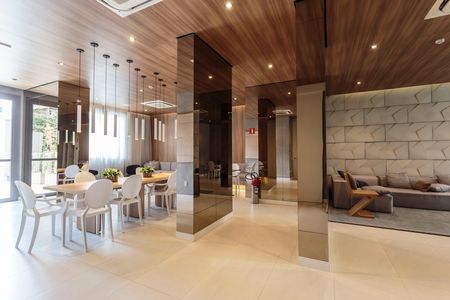Studio para alugar com 25m², 1 quarto e sem vaga Studio para alugar com 25m², 1 quarto e sem vagaÁrea comum - Salão de festas