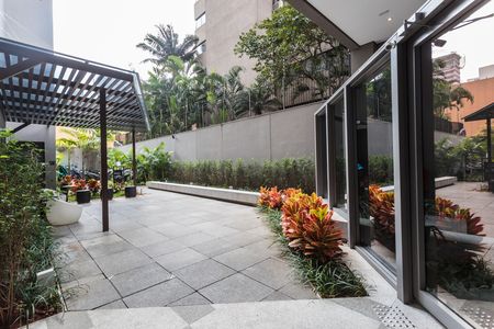 Studio para alugar com 25m², 1 quarto e sem vaga Studio para alugar com 25m², 1 quarto e sem vagaHall social