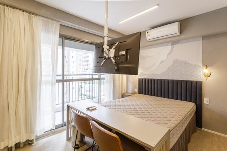 Studio de kitnet/studio para alugar com 1 quarto, 25m² em Indianópolis, São Paulo