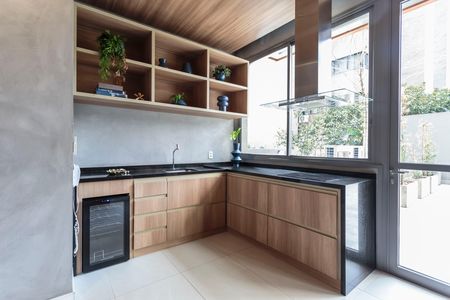 Studio para alugar com 25m², 1 quarto e sem vaga Studio para alugar com 25m², 1 quarto e sem vagaÁrea comum - Salão de festas