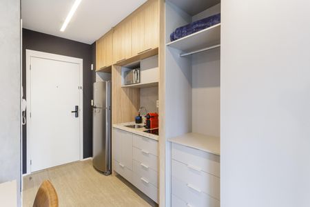 Studio de kitnet/studio para alugar com 1 quarto, 25m² em Indianópolis, São Paulo