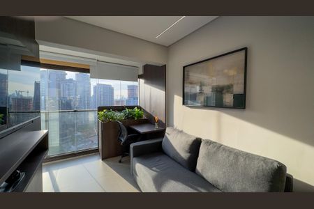 Studio de kitnet/studio para alugar com 1 quarto, 27m² em Jardim das Acacias, São Paulo