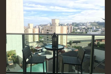 Varanda de apartamento para alugar com 3 quartos, 98m² em Buritis, Belo Horizonte