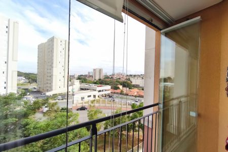 Varanda da Sala de apartamento para alugar com 2 quartos, 57m² em Vila Satúrnia, Campinas