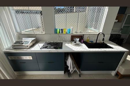Apartamento à venda com 110m², 2 quartos e 2 vagas Apartamento à venda com 110m², 2 quartos e 2 vagasCobertura - Cozinha