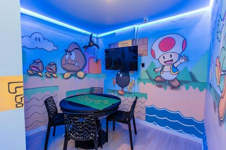 Apartamento para alugar com 42m², 2 quartos e sem vagaSala de jogos