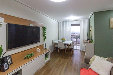 Sala de apartamento à venda com 2 quartos, 62m² em Vila Barros, Guarulhos