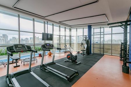 Studio para alugar com 23m², 1 quarto e sem vaga Studio para alugar com 23m², 1 quarto e sem vagaAcademia
