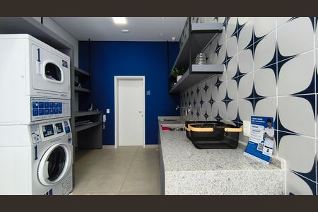 Studio para alugar com 23m², 1 quarto e sem vaga Studio para alugar com 23m², 1 quarto e sem vagaLavanderia