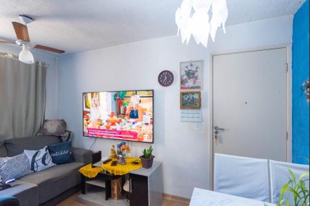 Sala de apartamento à venda com 2 quartos, 44m² em Cidade Satélite Íris, Campinas