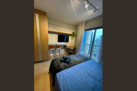 Studio para alugar com 25m², 1 quarto e sem vaga Studio para alugar com 25m², 1 quarto e sem vagaSala/Quarto