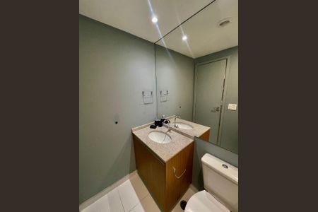 Studio para alugar com 25m², 1 quarto e sem vaga Studio para alugar com 25m², 1 quarto e sem vagaBanheiro