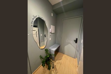 Studio para alugar com 25m², 1 quarto e sem vaga Studio para alugar com 25m², 1 quarto e sem vagaBanheiro