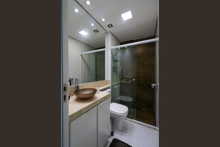 Apartamento para alugar com 54m², 2 quartos e 1 vaga Apartamento para alugar com 54m², 2 quartos e 1 vagaBanheiro da Suíte