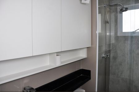 Apartamento para alugar com 49m², 2 quartos e 1 vagaDetalhe - Banheiro Social