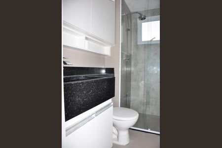 Apartamento para alugar com 49m², 2 quartos e 1 vagaDetalhe - Banheiro Social