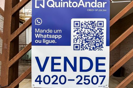 Placa de casa à venda com 3 quartos, 110m² em Vila Invernada, São Paulo