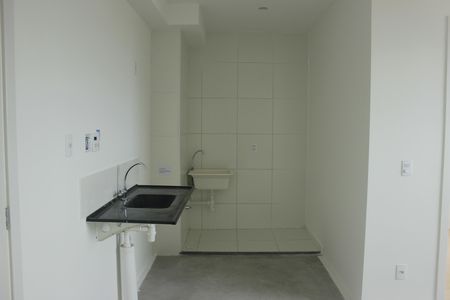Apartamento à venda com 34m², 2 quartos e sem vagaCozinha e lavanderia