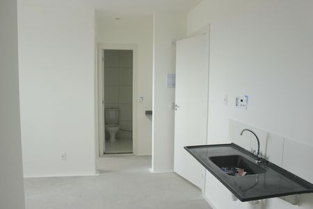Apartamento à venda com 34m², 2 quartos e sem vagaCozinha e lavanderia