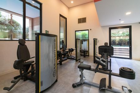 Apartamento para alugar com 38m², 1 quarto e sem vaga Apartamento para alugar com 38m², 1 quarto e sem vagaÁrea comum - Academia