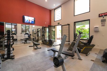 Apartamento para alugar com 38m², 1 quarto e sem vaga Apartamento para alugar com 38m², 1 quarto e sem vagaÁrea comum - Academia