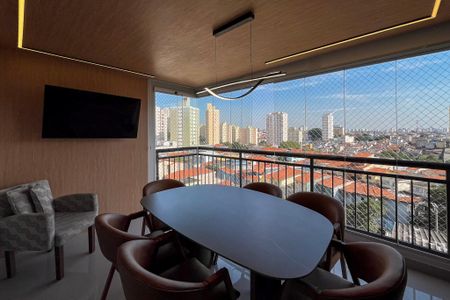 Varanda gourmet de apartamento à venda com 3 quartos, 85m² em Vila Vermelha, São Paulo