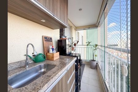 Varanda de apartamento à venda com 2 quartos, 62m² em Vila das Merces, São Paulo