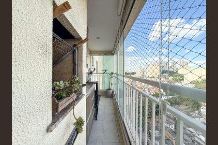 Varanda de apartamento à venda com 2 quartos, 62m² em Vila das Merces, São Paulo