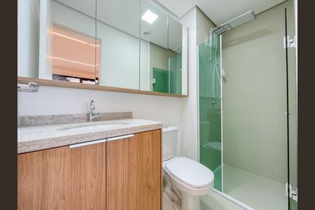 Banheiro de apartamento para alugar com 1 quarto, 39m² em Vila Quitauna, Osasco