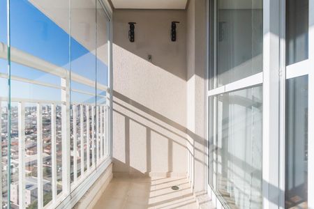 Varanda da Sala de apartamento para alugar com 2 quartos, 70m² em Vila Mogilar, Mogi das Cruzes
