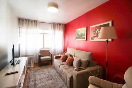 Sala de apartamento para alugar com 2 quartos, 76m² em Vila Olímpia, São Paulo
