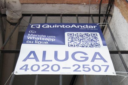 Apartamento para alugar com 50m², 1 quarto e sem vaga Apartamento para alugar com 50m², 1 quarto e sem vagaPlaca