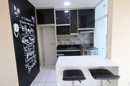 Apartamento à venda com 46m², 2 quartos e 1 vagaCozinha e Área de Serviço